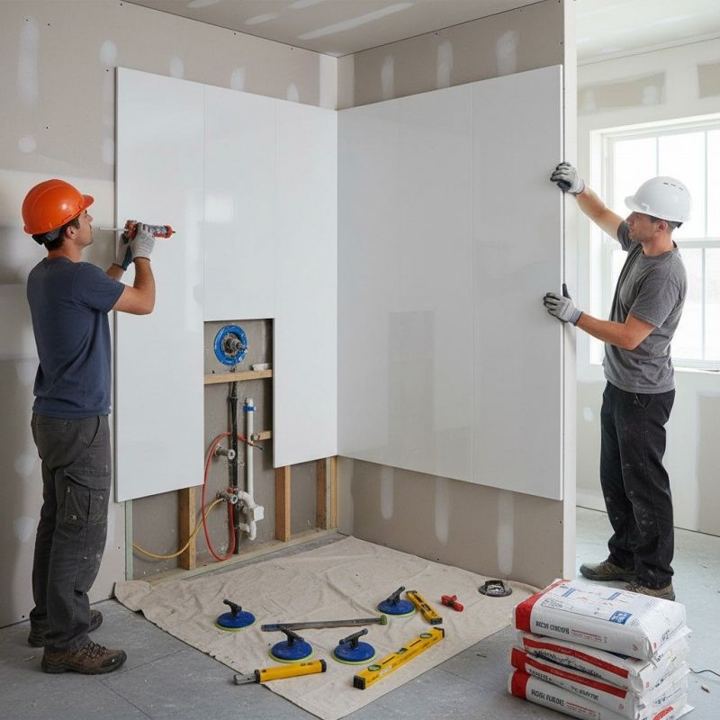 Bathtub Surround Installation